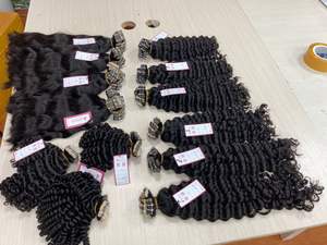 Extensiones de cabello humano con cinta a precio de fábrica, recto, ondulado, rizado, DHL/FEDEX/UPS, envío disponible - Product Image 5