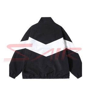 Wholesale New Designer Polyester/Cotton Canvas Windbreakers <b>Jacket</b> Custom Logo High Quality Waterproof <b>Plus</b> <b>Size</b> Winter Casual - Product Image 2