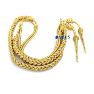 Aiguillette d'uniforme de cérémonie de qualité supérieure AIGUILLETTES EN FIL D'OR - Product Image 6