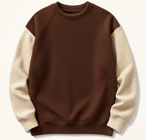 เสื้อสเวตเชิ้ตแบบไม่มีฮู้ดปรับแต่งได้สำหรับผู้ชายและผู้หญิง - ภายในบุด้วยผ้าฟลีซอุ่น เหมาะสำหรับเป็นของขวัญส่งเสริมการขาย - Product Image 1