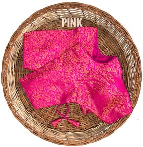 Banarasi Zijde Weven Kant-En-Klaar Blouse Voor Vrouwen Indiase Stijl Trouwkleding <span class=keywords><strong>Online</strong></span> Feestjurk Winkelen Dames Sari - Product Image 5