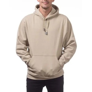 Ensemble sweat à capuche thermique personnalisé du fabricant pour hommes impression bouffante logo broderie 100% coton polaire solide motif hiver survêtement - Product Image 5