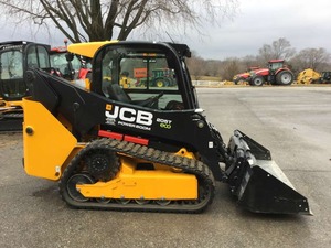 Minicargadora de troncos JCB 205T usada, MINICARGADORA frontal y retroexcavadora con oruga, MINICARGADORA original a la venta - Product Image 6