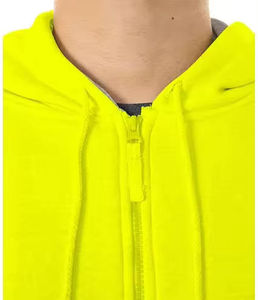 Sweats à capuche à fermeture éclair personnalisés pour hommes 100% coton polaire 450gsm fabrication de vêtements épais vierge bon prix fabriqué au Pakistan - Product Image 3