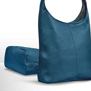 Sacs fourre-tout en cuir d'origine tissés à la main de couleur personnalisée pour femmes fermeture à glissière en cuir de qualité supérieure 100% - Product Image 4