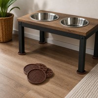 Protections de sol pour meubles en silicone antidérapantes en forme de nid d'abeille, patins pour pieds de chaise en caoutchouc, anti-rayures, ventouse anti-vibration