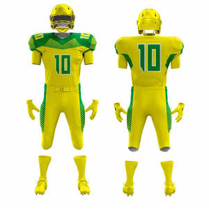 Uniforme de fútbol americano de alta calidad a bajo precio hecho de 100% poliéster Uniforme de fútbol americano - Product Image 1