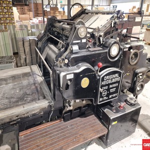 Machine de découpe et de pliage à cylindre Heidelberg SBGZ d'occasion, dimensions 560 x 770 mm - Product Image 1