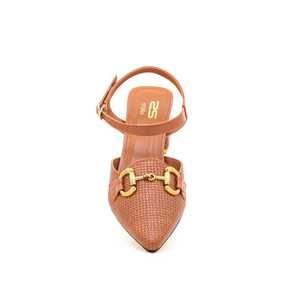 WN5291 Mustard Sports para zapatillas con diseño de espalda abierta - Product Image 1