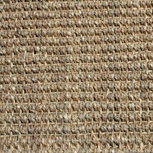 Tapis d'intérieur en fibres naturelles faites à la main Tapis rayé moelleux en sisal et jute Rectangle Couloir PP Modèle pour chambre à coucher Largeur 4m - Product Image 2