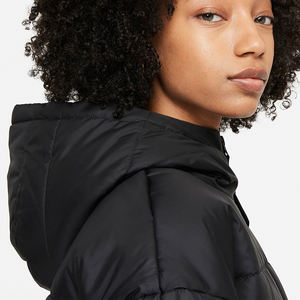 Veste bouffante pour femmes à la mode avec manteau bouffant pour femmes avec capuche amovible et col haut - Product Image 5