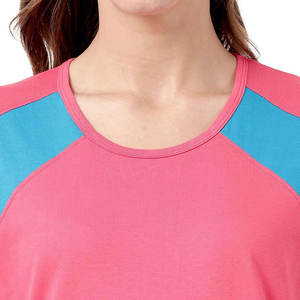 Ensemble short deux pièces pour femmes, été, uni, décontracté, respirant, séchage rapide, manches courtes, tenue de tous les jours, streetwear - Product Image 4