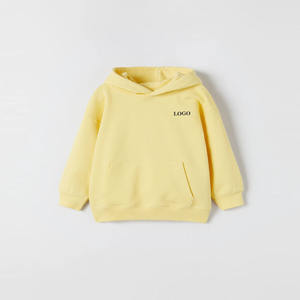 เสื้อฮู้ดสวมหัวโอเวอร์ไซส์สำหรับเด็กผู้ชายเสื้อฮู้ดแบบสวมศีรษะอบอุ่นระบายอากาศได้และน้ำหนักเบาเหมาะสำหรับสภาพอากาศหนาวเย็นบริการ OEM สีทึบ - Product Image 1