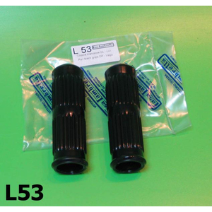 Puños de manillar negros Lambretta DL/GP + Vega + Cometa - Product Image 1