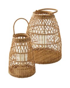 Vente en gros d'abat-jour moderne en bambou et rotin fait main personnalisé minimaliste intérieur rustique couverture de lumière Boho OEM disponible - Product Image 3