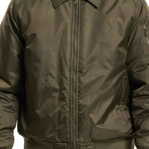 Top Selling OEM Service Men's Bomber <b>Jacket</b> 100% Cotton Canvas Windproof Factory Direct Sales - Product Image 6