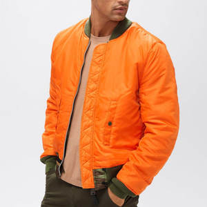 Blouson aviateur personnalisé pour homme, coupe moderne, fabricant OEM - Product Image 4