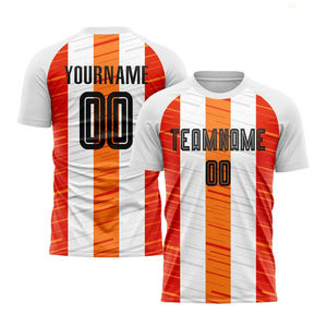 2025 último diseño camiseta de fútbol al por mayor uniforme de fútbol traje de entrenamiento deportivo juvenil logotipo impreso personalizado - Product Image 5