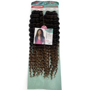 CECILLIA WIG <span class=keywords><strong>Treccine</strong></span> Sintetiche in Fibra Resistente al Calore, Ondulate, Tinte, per <span class=keywords><strong>Donna</strong></span>, Estensioni per Capelli all'Uncinetto, Capelli Lunghi, Trama Singola - Product Image 5