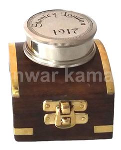 High Quality Wood & Metal Nautical <b>Measuring</b> Tables with Box - Product Image 1