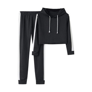 Conjunto de Ropa Casual Personalizada de Alta Calidad a Precio de Mayoreo, Chándal Moderno para Mujer, Chaqueta Pullover y Pantalones Jogger 2026 - Product Image 2