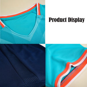 Conjunto de Ropa Deportiva de Fútbol, Jersey y Pantalones Cortos de Poliéster de Secado Rápido, Uniforme de Fútbol con Estampado Personalizado, Entrenamiento, Partido, OEM, ODM, Pedidos al por Mayor - Product Image 2