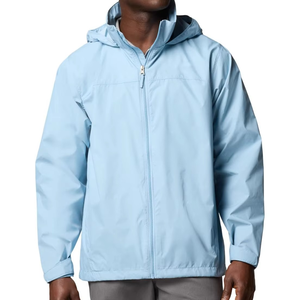 Veste coupe-vent légère de haute qualité pour homme en polyester avec doublure en satin, veste respirante à capuche pour l'été - Product Image 5