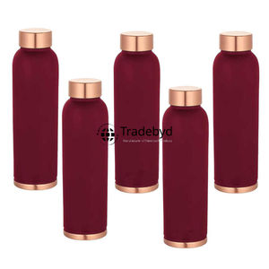 Lightweight and Stylish Copper Student Bottle Plastic Drinkware for College and School Hydration Tradebyd - Product Image 6