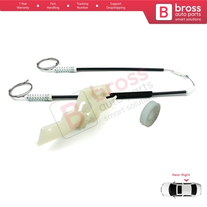 ชุดซ่อมมอเตอร์กระจกไฟฟ้าหลังขวา รุ่น BWR957 สำหรับรถยนต์ 407 6E 6D ปี 2004-2011 แบบ 4/5 ประตู รหัสอะไหล่ 9644893680 - Product Image 5