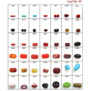 Meilleures ventes de perles de verre rondes de petite taille au chalumeau en cristal au design unique pour la fabrication de bracelets et de composants de bijoux exclusifs - Product Image 4