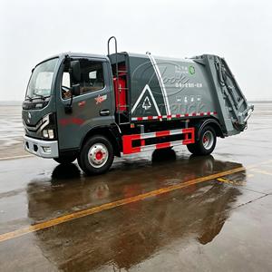 Camion compacteur de déchets hydraulique Dongfeng Duolika D6 neuf, 6m³, 7m³, 8m³, pour la gestion des déchets municipaux - Product Image 4