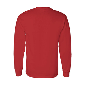 Nouveauté vêtements pour hommes t-shirt de couleur unie t-shirts à manches longues coupe ajustée t-shirt décontracté uni pour hommes - Product Image 6