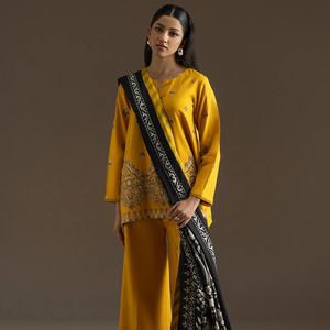 Robes de soirée pour femmes en trois pièces, écologiques et haut de gamme, légères, décorées de dentelle à paillettes, broderie, coupe trapèze, longueur genou - Product Image 1