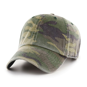 Gorras de béisbol transpirables con estampado de camuflaje para hombre y mujer, gorras de béisbol cosidas reforzadas con ala curva trasera ajustable - Product Image 3