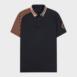 เสื้อกอล์ฟผู้ชาย Aristino ผ้าบรอดคลอธ แขนสั้น สไตล์ลำลองสมาร์ท 58% โพลีเอสเตอร์ 34% ไผ่ผสมถ่านไม้ไผ่ 8% สแปนเด็กซ์ ลายเรียบ - Product Image 1