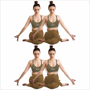 Conjuntos de Yoga de 2 Piezas Ecológicos para Mujer, con Leggings Transpirables y Sujetador Deportivo, para Gimnasio, Running, Yoga y Fitness - Product Image 6