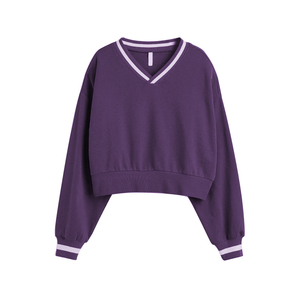 Sudaderas de Forro Polar con Cuello Redondo Unisex Personalizadas Nuevas al por Mayor 2023, Sudadera de Manga Larga con Cuello Redondo, Sudadera con Capucha de Poliéster/Algodón para Invierno - Product Image 5
