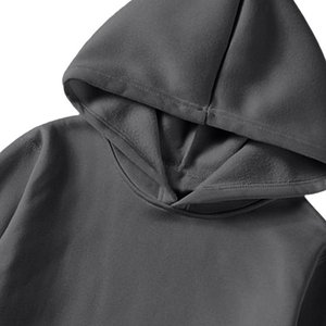 Moda 9 colores jerséis de alta calidad logotipo personalizado impreso Personal grupo marca bordado hombres y mujeres 100% sudaderas con capucha de algodón - Product Image 4