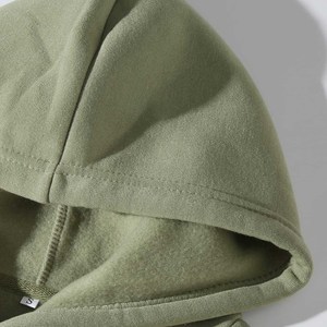 New Unique Men's Heavyweight Cotton <b>Polyester</b> <b>Hoodies</b> Custom Logo Printed Simple Pullover Sweatshirts High Quality Winter Wears - Product Image 3