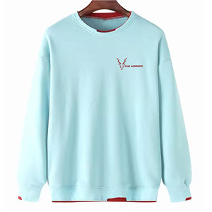 เสื้อสเวตเชิ้ตคุณภาพสูง คอกลม ดีไซน์ล่าสุดปี 2026 รับผลิตตามแบบ OEM สำหรับผู้ชาย - Product Image 1