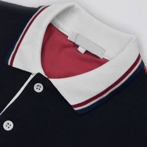 Polo moderne pour homme à manches courtes en tissu mélange de coton doux, coupe classique, décontracté, pour le sport et les loisirs en extérieur - Product Image 2