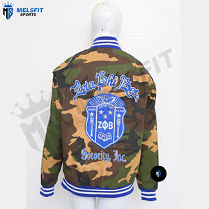 Fabricant OEM, veste de baseball pour homme de haute qualité, col montant, broderie personnalisée, manches en cuir, respirante pour l'hiver - Product Image 2