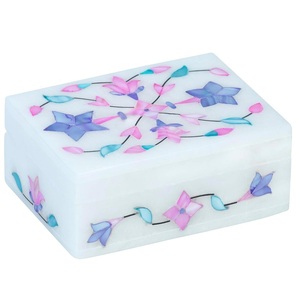 High-Durable Marble <b>Jewellery</b> Box with MOP Best Supply From Indian Exporter High Demand Product - Product Image 1