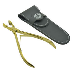 Pinces en forme de U en acier inoxydable couleur or Extensions de cheveux Fusion Style droit élégant emballé dans un sac Outils d'extension de cheveux - Product Image 4