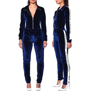 Vente en gros Survêtement réfléchissant à rayures personnalisé Nouveau design Survêtement de jogging empilé pour hommes et femmes Ensembles taille XL - Product Image 4