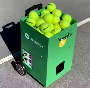 Máquina Lanzapelotas de Tenis con Control Remoto, Auténtica, de Alta Gama, para Entrenamiento Deportivo, Superventas - Product Image 1