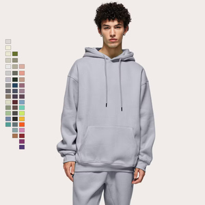 Vente flash - Nouveau sweat à capuche unisexe en molleton de coton 280g, coupe ample, impression numérique, 45 couleurs - Product Image 1