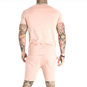 Ensemble de shorts d'été de meilleure qualité pour hommes Nouveau design T-shirt et short imprimés avec logo personnalisé Tenue décontractée Slim Fit Confortable - Product Image 3
