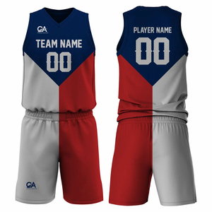 Uniforme Personalizado de Baloncesto Unisex, Uniforme Impreso con Nombre de Equipo, Entrega Rápida, Sublimación, Fabricante Mayorista - Product Image 2