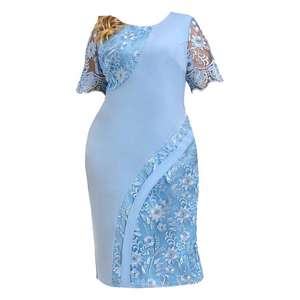 Ensemble pull moulant en dentelle florale de luxe pour femme, XXL, motifs variés, couleurs personnalisables, style décontracté, écologique, naturel, été, ODM - Product Image 5